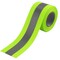Silver Sew On Reflective Tape for Chothing Safety Fabric Webbing Trim Strip Green 2" x 16ft